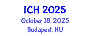 International Conference on Hematology (ICH) October 18, 2025 - Budapest, Hungary
