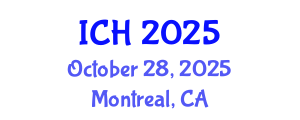 International Conference on Hematology (ICH) October 28, 2025 - Montreal, Canada
