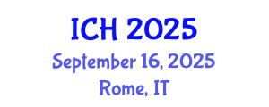 International Conference on Hematology (ICH) September 16, 2025 - Rome, Italy