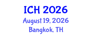 International Conference on Hematology (ICH) August 19, 2026 - Bangkok, Thailand International Conference on Hematology (ICH) August 19, 2026 - Bangkok, Thailand