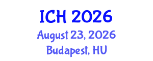 International Conference on Hematology (ICH) August 23, 2026 - Budapest, Hungary International Conference on Hematology (ICH) August 23, 2026 - Budapest, Hungary