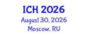 International Conference on Hematology (ICH) August 30, 2026 - Moscow, Russia