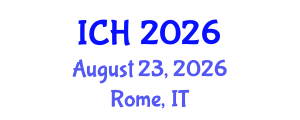 International Conference on Hematology (ICH) August 23, 2026 - Rome, Italy International Conference on Hematology (ICH) August 23, 2026 - Rome, Italy