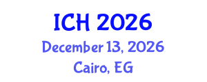 International Conference on Hematology (ICH) December 13, 2026 - Cairo, Egypt International Conference on Hematology (ICH) December 13, 2026 - Cairo, Egypt