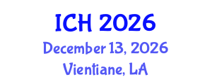 International Conference on Hematology (ICH) December 13, 2026 - Vientiane, Laos International Conference on Hematology (ICH) December 13, 2026 - Vientiane, Laos
