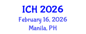International Conference on Hematology (ICH) February 16, 2026 - Manila, Philippines International Conference on Hematology (ICH) February 16, 2026 - Manila, Philippines