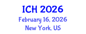 International Conference on Hematology (ICH) February 16, 2026 - New York, United States International Conference on Hematology (ICH) February 16, 2026 - New York, United States