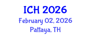 International Conference on Hematology (ICH) February 02, 2026 - Pattaya, Thailand International Conference on Hematology (ICH) February 02, 2026 - Pattaya, Thailand