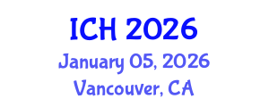International Conference on Hematology (ICH) January 05, 2026 - Vancouver, Canada International Conference on Hematology (ICH) January 05, 2026 - Vancouver, Canada