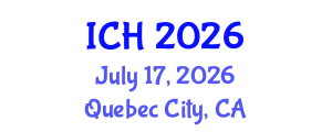 International Conference on Hematology (ICH) July 17, 2026 - Quebec City, Canada International Conference on Hematology (ICH) July 17, 2026 - Quebec City, Canada