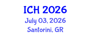 International Conference on Hematology (ICH) July 03, 2026 - Santorini, Greece International Conference on Hematology (ICH) July 03, 2026 - Santorini, Greece