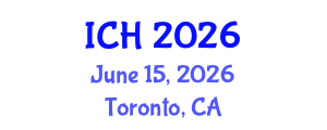 International Conference on Hematology (ICH) June 15, 2026 - Toronto, Canada International Conference on Hematology (ICH) June 15, 2026 - Toronto, Canada