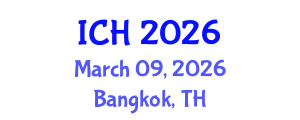 International Conference on Hematology (ICH) March 09, 2026 - Bangkok, Thailand International Conference on Hematology (ICH) March 09, 2026 - Bangkok, Thailand