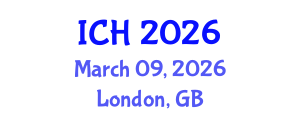 International Conference on Hematology (ICH) March 09, 2026 - London, United Kingdom International Conference on Hematology (ICH) March 09, 2026 - London, United Kingdom