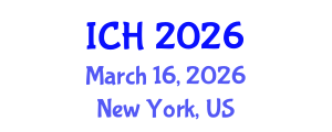 International Conference on Hematology (ICH) March 16, 2026 - New York, United States International Conference on Hematology (ICH) March 16, 2026 - New York, United States