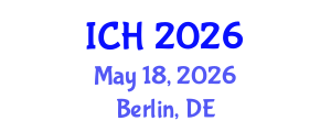 International Conference on Hematology (ICH) May 18, 2026 - Berlin, Germany International Conference on Hematology (ICH) May 18, 2026 - Berlin, Germany