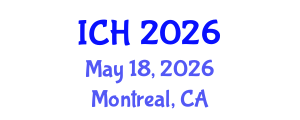 International Conference on Hematology (ICH) May 18, 2026 - Montreal, Canada International Conference on Hematology (ICH) May 18, 2026 - Montreal, Canada
