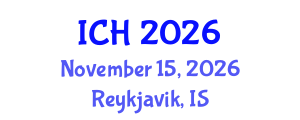 International Conference on Hematology (ICH) November 15, 2026 - Reykjavik, Iceland International Conference on Hematology (ICH) November 15, 2026 - Reykjavik, Iceland