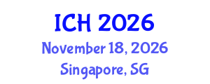 International Conference on Hematology (ICH) November 18, 2026 - Singapore, Singapore International Conference on Hematology (ICH) November 18, 2026 - Singapore, Singapore