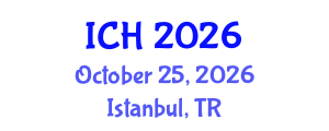 International Conference on Hematology (ICH) October 25, 2026 - Istanbul, Turkey International Conference on Hematology (ICH) October 25, 2026 - Istanbul, Turkey