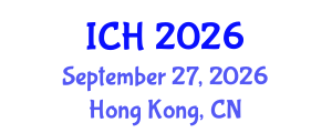 International Conference on Hematology (ICH) September 27, 2026 - Hong Kong, China International Conference on Hematology (ICH) September 27, 2026 - Hong Kong, China
