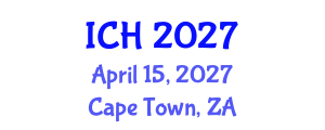 International Conference on Hematology (ICH) April 15, 2027 - Cape Town, South Africa International Conference on Hematology (ICH) April 15, 2027 - Cape Town, South Africa