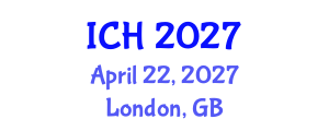 International Conference on Hematology (ICH) April 22, 2027 - London, United Kingdom