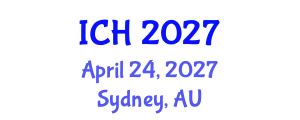 International Conference on Hematology (ICH) April 24, 2027 - Sydney, Australia International Conference on Hematology (ICH) April 24, 2027 - Sydney, Australia