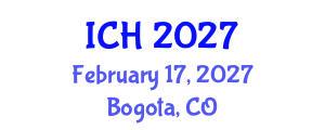 International Conference on Hematology (ICH) February 17, 2027 - Bogota, Colombia International Conference on Hematology (ICH) February 17, 2027 - Bogota, Colombia
