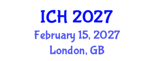 International Conference on Hematology (ICH) February 15, 2027 - London, United Kingdom