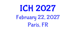 International Conference on Hematology (ICH) February 22, 2027 - Paris, France International Conference on Hematology (ICH) February 22, 2027 - Paris, France