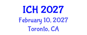 International Conference on Hematology (ICH) February 10, 2027 - Toronto, Canada International Conference on Hematology (ICH) February 10, 2027 - Toronto, Canada