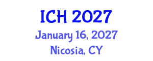 International Conference on Hematology (ICH) January 16, 2027 - Nicosia, Cyprus International Conference on Hematology (ICH) January 16, 2027 - Nicosia, Cyprus