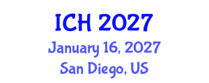 International Conference on Hematology (ICH) January 16, 2027 - San Diego, United States International Conference on Hematology (ICH) January 16, 2027 - San Diego, United States