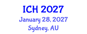 International Conference on Hematology (ICH) January 28, 2027 - Sydney, Australia International Conference on Hematology (ICH) January 28, 2027 - Sydney, Australia