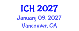 International Conference on Hematology (ICH) January 09, 2027 - Vancouver, Canada International Conference on Hematology (ICH) January 09, 2027 - Vancouver, Canada