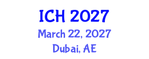 International Conference on Hematology (ICH) March 22, 2027 - Dubai, United Arab Emirates