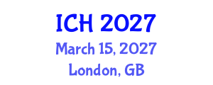 International Conference on Hematology (ICH) March 15, 2027 - London, United Kingdom International Conference on Hematology (ICH) March 15, 2027 - London, United Kingdom