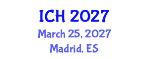 International Conference on Hematology (ICH) March 25, 2027 - Madrid, Spain International Conference on Hematology (ICH) March 25, 2027 - Madrid, Spain