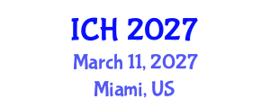 International Conference on Hematology (ICH) March 11, 2027 - Miami, United States