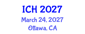 International Conference on Hematology (ICH) March 24, 2027 - Ottawa, Canada International Conference on Hematology (ICH) March 24, 2027 - Ottawa, Canada