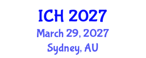 International Conference on Hematology (ICH) March 29, 2027 - Sydney, Australia International Conference on Hematology (ICH) March 29, 2027 - Sydney, Australia