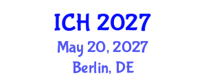 International Conference on Hematology (ICH) May 20, 2027 - Berlin, Germany International Conference on Hematology (ICH) May 20, 2027 - Berlin, Germany
