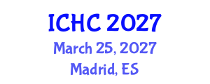 International Conference on Heterogeneous Catalysis (ICHC) March 25, 2027 - Madrid, Spain International Conference on Heterogeneous Catalysis (ICHC) March 25, 2027 - Madrid, Spain