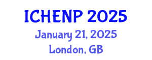 International Conference on High Energy and Nuclear Physics (ICHENP) January 21, 2025 - London, United Kingdom