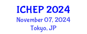 International Conference on High Energy Physics (ICHEP) November 07, 2024 - Tokyo, Japan