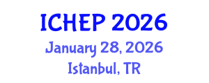 International Conference on High Energy Physics (ICHEP) January 28, 2026 - Istanbul, Turkey