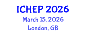 International Conference on High Energy Physics (ICHEP) March 15, 2026 - London, United Kingdom