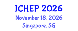 International Conference on High Energy Physics (ICHEP) November 18, 2026 - Singapore, Singapore