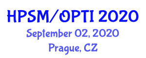 International Conference on High Performance and Optimum Design of Structures and Materials (HPSM/OPTI) September 02, 2020 - Prague, Czechia